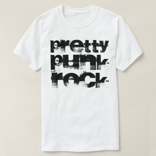 PUNK ROCK T-SHIRT (Design voorkant)
