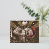 Punk Rock Ultrasound Briefkaart (Staand voorkant)