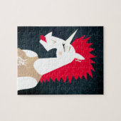 Punk Rock Unicorn Legpuzzel (Horizontaal)