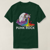 Punk Rock Unicorn T-Shirt (Design voorkant)