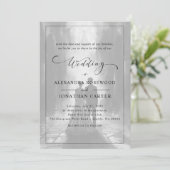 Punk Rock Wedding Kaart (Staand voorkant)