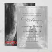 Punk Rock Wedding Kaart (Voorkant / Achterkant)