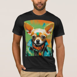 PUNK ROCKER CHIHUAHUA 6 T-SHIRT