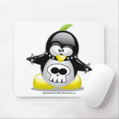 Punk Rocker Penguin Muismat (Met muis)