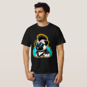 PUNK ROCKER-PUG 3 T-SHIRT (Voorkant volledig)