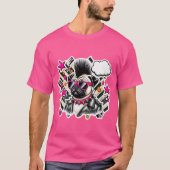 PUNK ROCKER-PUG 8 T-SHIRT (Voorkant)