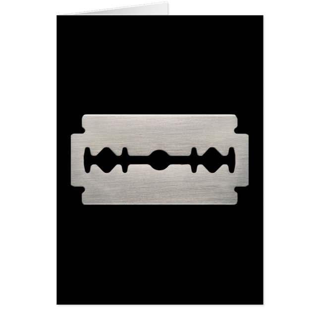 PUNK ROCKER RAZOR BLAD (Voorkant)