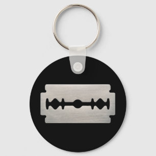 PUNK ROCKER RAZOR BLADES SLEUTELHANGER