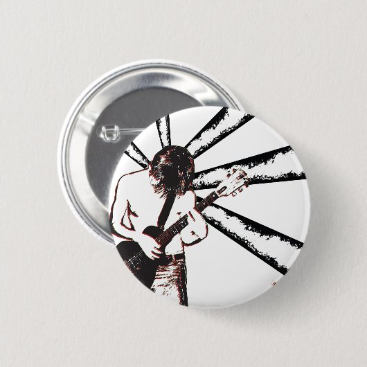 Punk Rocker Ronde Button 5,7 Cm (Voorkant /achterkant)