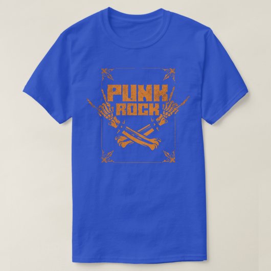 Punk rockmuziek 14 t-shirt (Design voorkant)