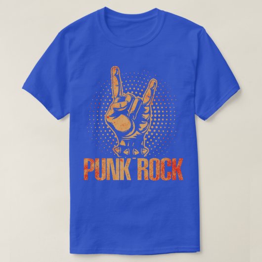 Punk rockmuziek 18 t-shirt (Design voorkant)