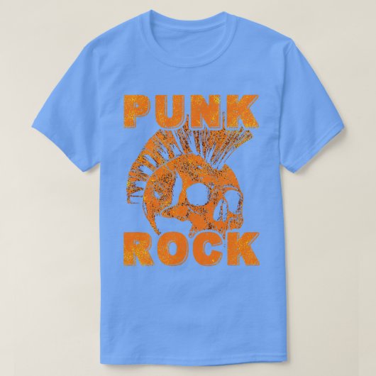 Punk rockmuziek 3 t-shirt (Design voorkant)