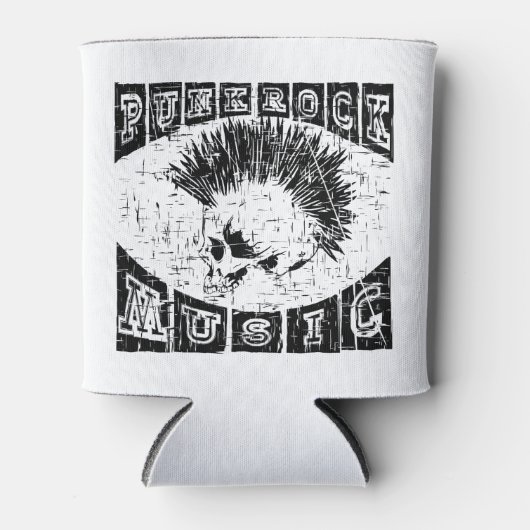 punk rockmuziek blikjeskoeler (Voorkant)