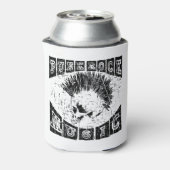 punk rockmuziek blikjeskoeler (Blikje Achterkant)