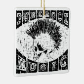 punk rockmuziek keramisch ornament (Rechts)