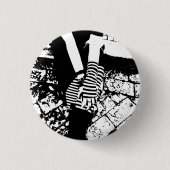 punk ronde button 3,2 cm (Voorkant)