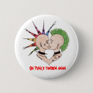 Punk Ronde Button 5,7 Cm