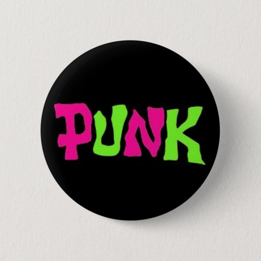 PUNK RONDE BUTTON 5,7 CM (Voorkant)