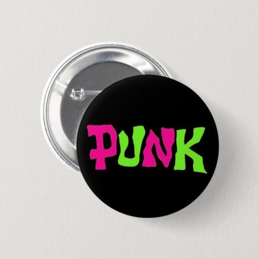 PUNK RONDE BUTTON 5,7 CM (Voorkant /achterkant)
