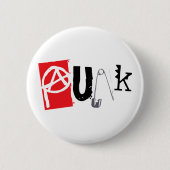 Punk Ronde Button 5,7 Cm (Voorkant)