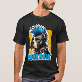PUNK ROTS STAFFY-BLUE 4 T-SHIRT
