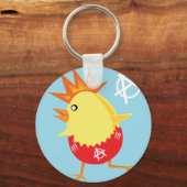 punk rotsanarchie sleutelhanger (Voorkant)
