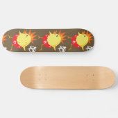 Punk rotskip persoonlijk skateboard (Horizontaal)