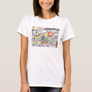 Punk rotzooi #5 Happy Sunshine Color Women's T-shirt
