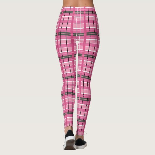 Punk roze roze Leggings (Achterkant)