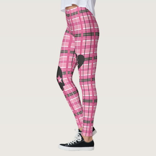 Punk roze roze Leggings (Links)