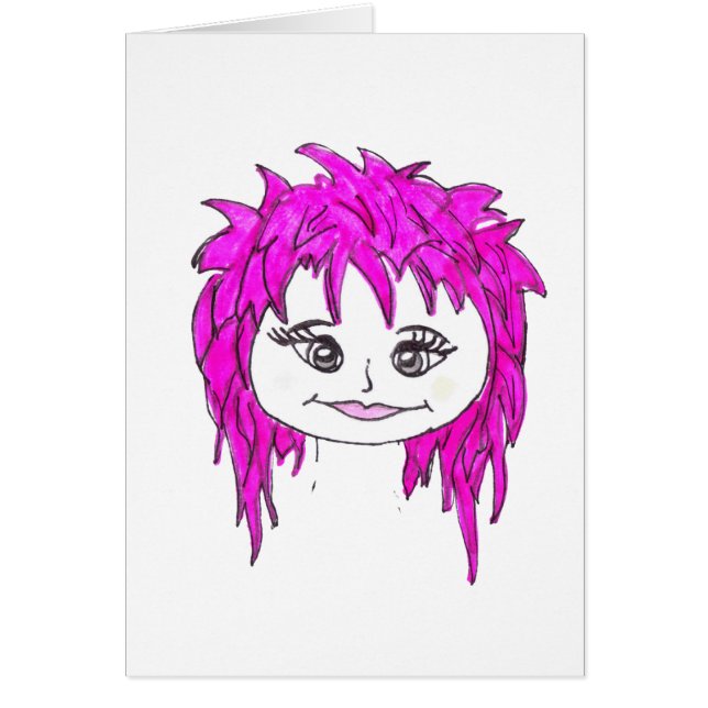 Punk roze steen (Voorkant)