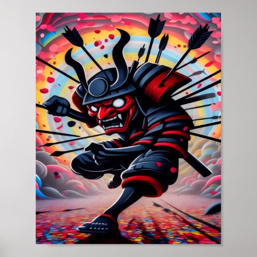 Punk samoerai Poster (Voorkant)