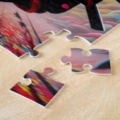 Punk Samurai Jigsaw Puzzle Legpuzzel (Zijkant)