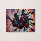 Punk Samurai legpuzzel (Horizontaal)