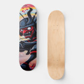 Punk Samurai Skateboard (Voorkant)