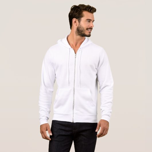 Punk schedel Hoodie (Voorkant volledig)