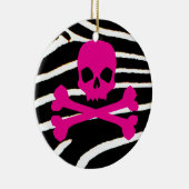 Punk schedel keramisch ornament (Rechts)