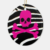 Punk schedel keramisch ornament (Links)