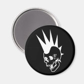 Punk schedel Magneet (Voorkant / Achterkant)