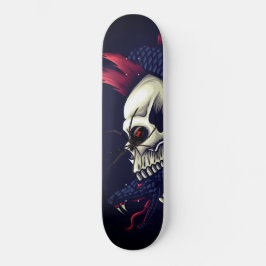 Punk schedel Mamba Black Widow Spider Persoonlijk Skateboard