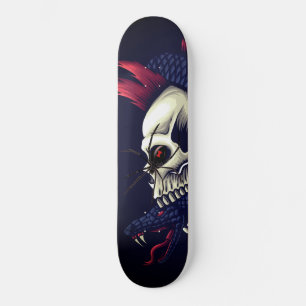 Punk schedel Mamba Black Widow Spider Persoonlijk Skateboard