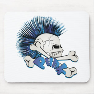 Punk schedel muismat