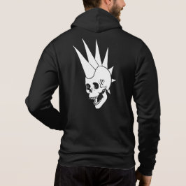 Punk schedel versie 2 Hoodie