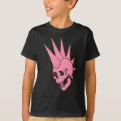  Punk schedel versie 2 T-shirt (Voorkant)