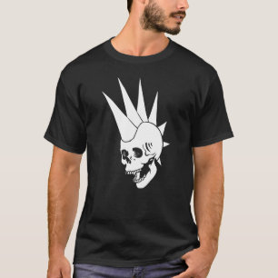 Punk schedel versie 2 T-shirt