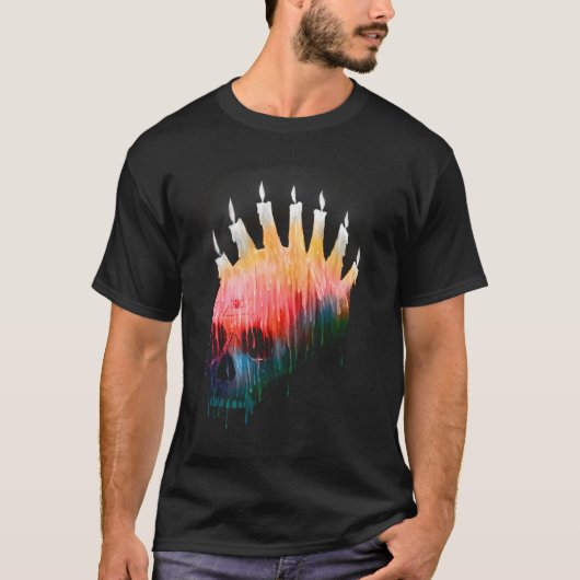 Punk Schedelisme T-shirt (Voorkant)