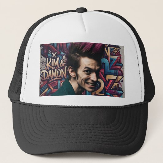 punk schimeria trucker pet (Voorkant)
