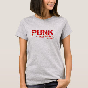 PUNK shirt - Kies stijl en kleur