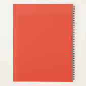 Punk Sinaasappel Planner (Achterkant)