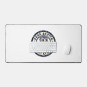 Punk Skater Kat Grappige Kat Liefhebber Design - P Bureaumat (Keyboard & Muis)